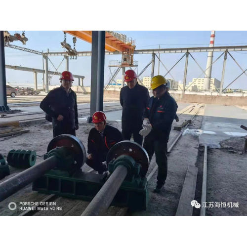 In order to meet the needs of customers, Haiheng machinery installation personnel worked hard for 36 hours to successfully complete the installation and debugging tasks