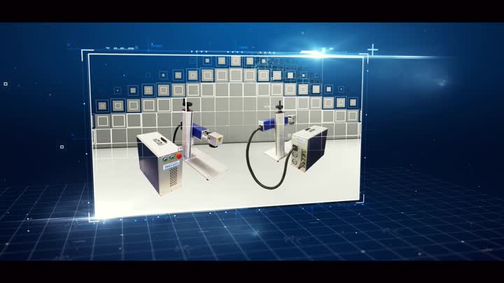 Mini máquina de marcação a laser de fibra para metal com grande venda 