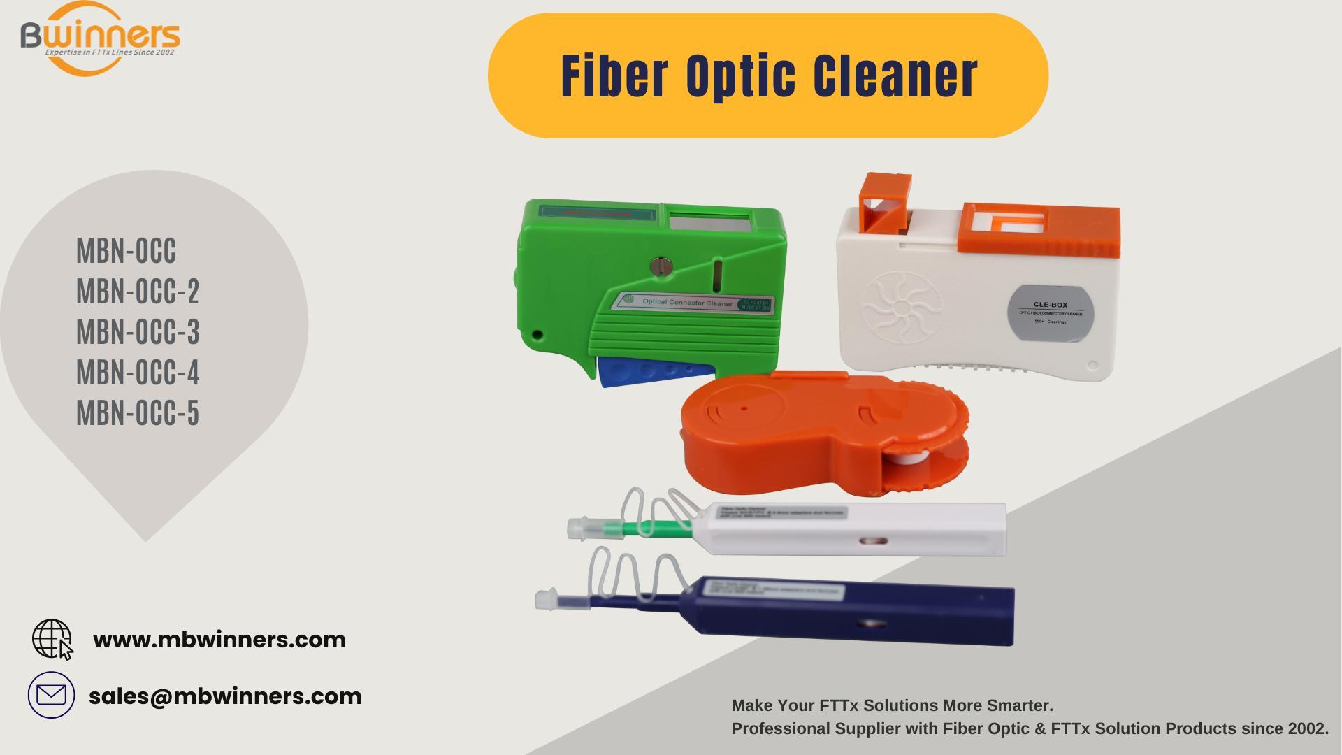 1. Bwinners Fiber Optic Cleaner