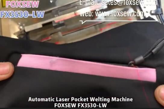 Automatic Laser Pocket Welt Sewing Machine