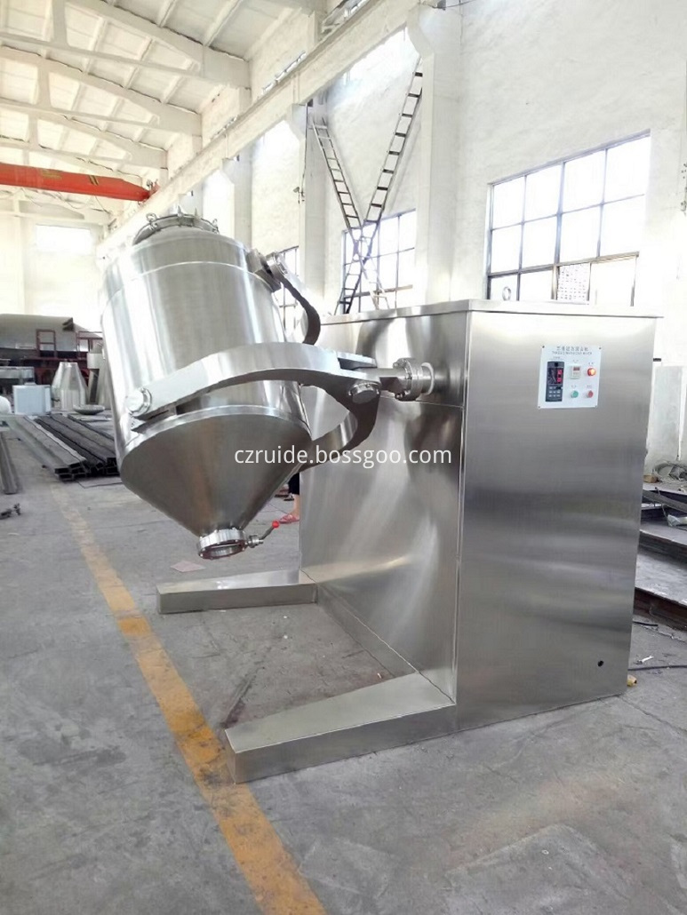 Three Dimensional Movement Mixer Machine