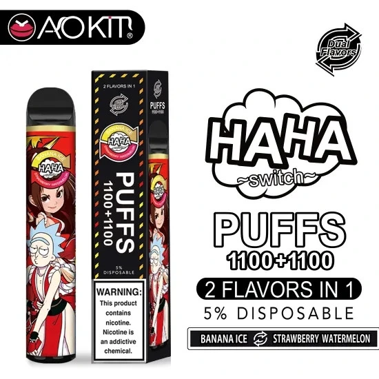 8.5ml 2200 Puff con sabores dobles Sabores Desechables Vape