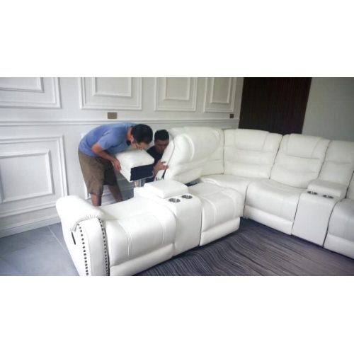 6035 corner recliner sofa