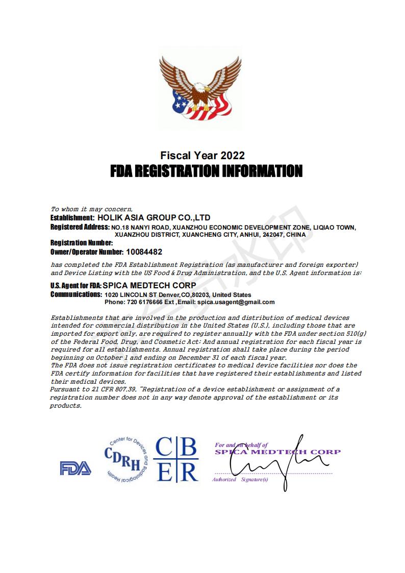 FDA Registration