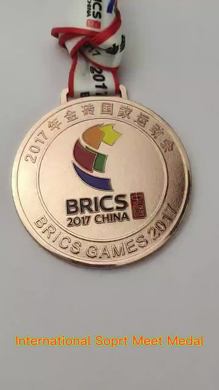 Gouden medaille op de internationale gymnastiekspellen