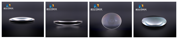 Estoque n-bk7 d30mm efl50 lente convexa dupla, lentes bi ópticas de vidro óptico