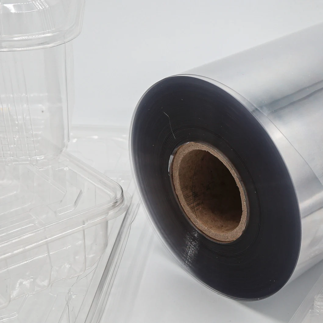 Kosongkan Thermoforming 1 mm Pet Petg Gag Film Sheet Roll Waterproof Thermoformable Pet Film untuk Pembungkusan