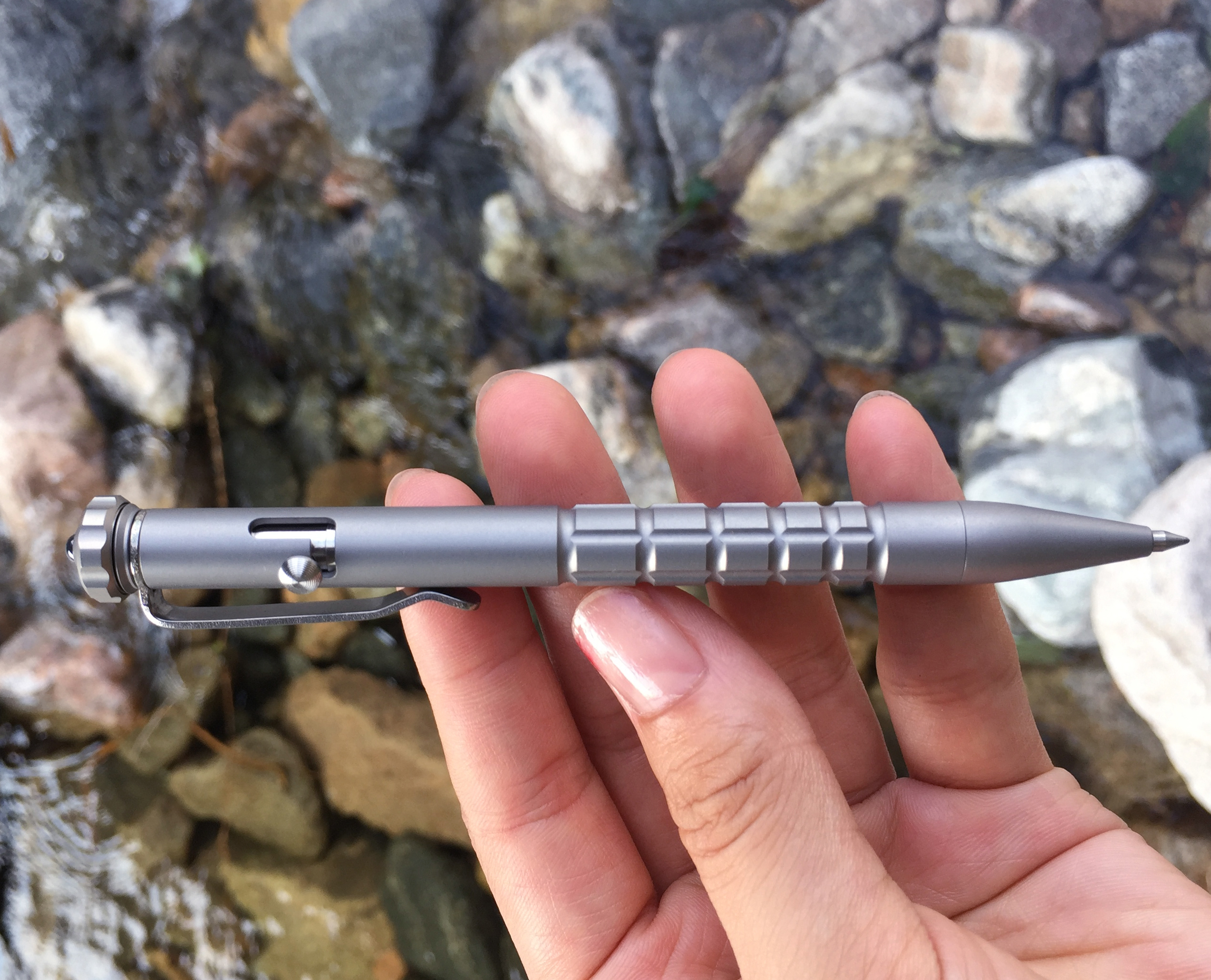 titanium tactical pen