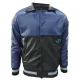 Custom Herren Stickerei gesteppte PU -Leder -Bomberjacke