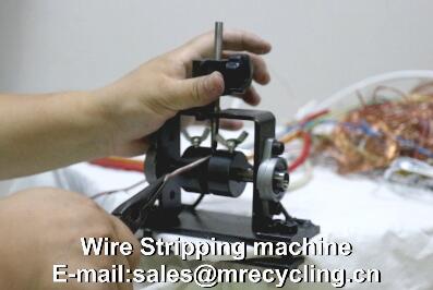 manual copper wire stripping machine