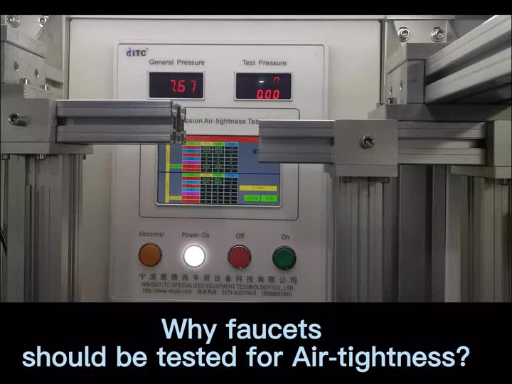 Why faucets should be tested for Air-tightness(1)