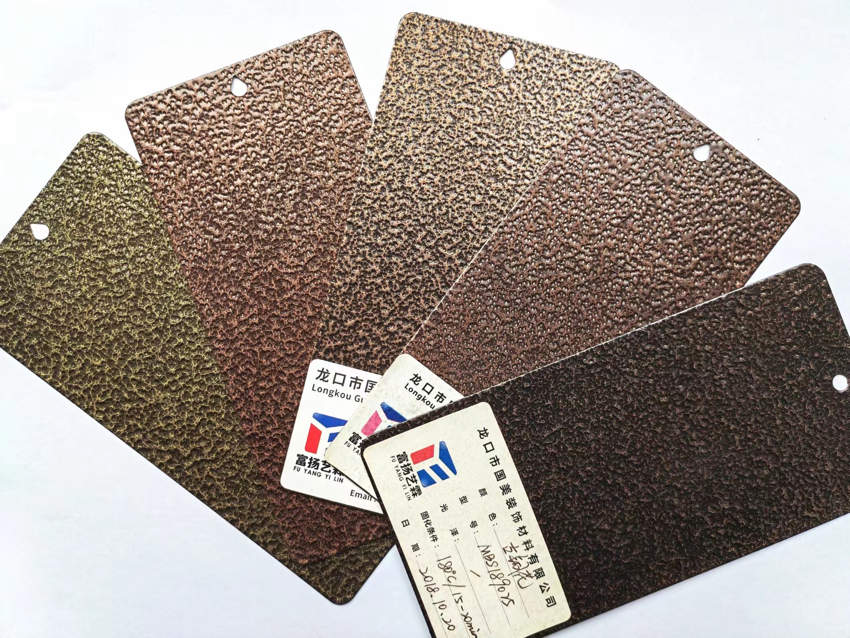 bronze powder coating