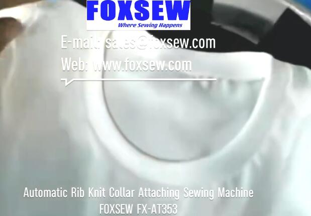 Automatic Circular Collar Attaching Sewing Machine Unit