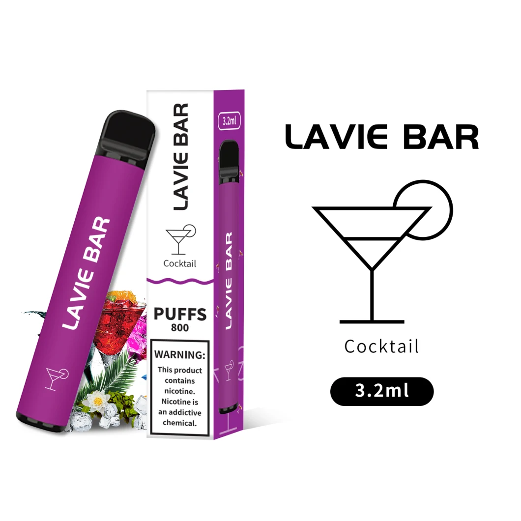 800 Puffs μιας χρήσης Vape Pen Τιμή Αρχική Πηγή ΚΑΕ