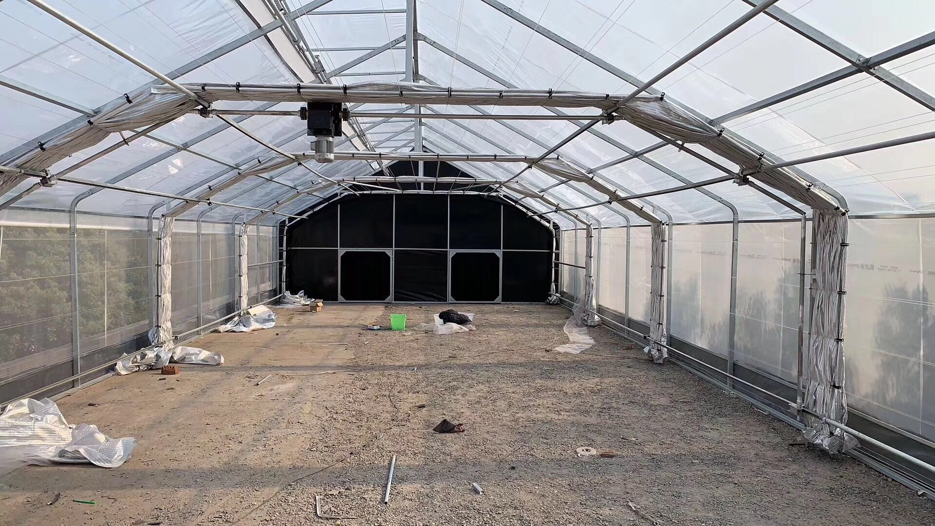 Skyplant Automatic Blackout System Light Deprivation Greenhouse för America Market