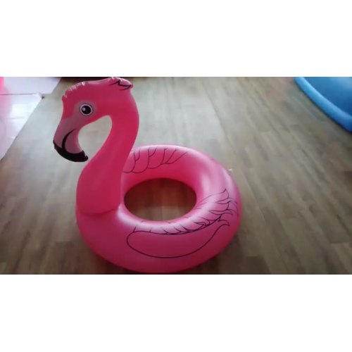 Aufblasbarer Flamingo Swim Ring für Pool Strandring Float Mainan Oyuncak Surf Camping Water Sport Inflachblech