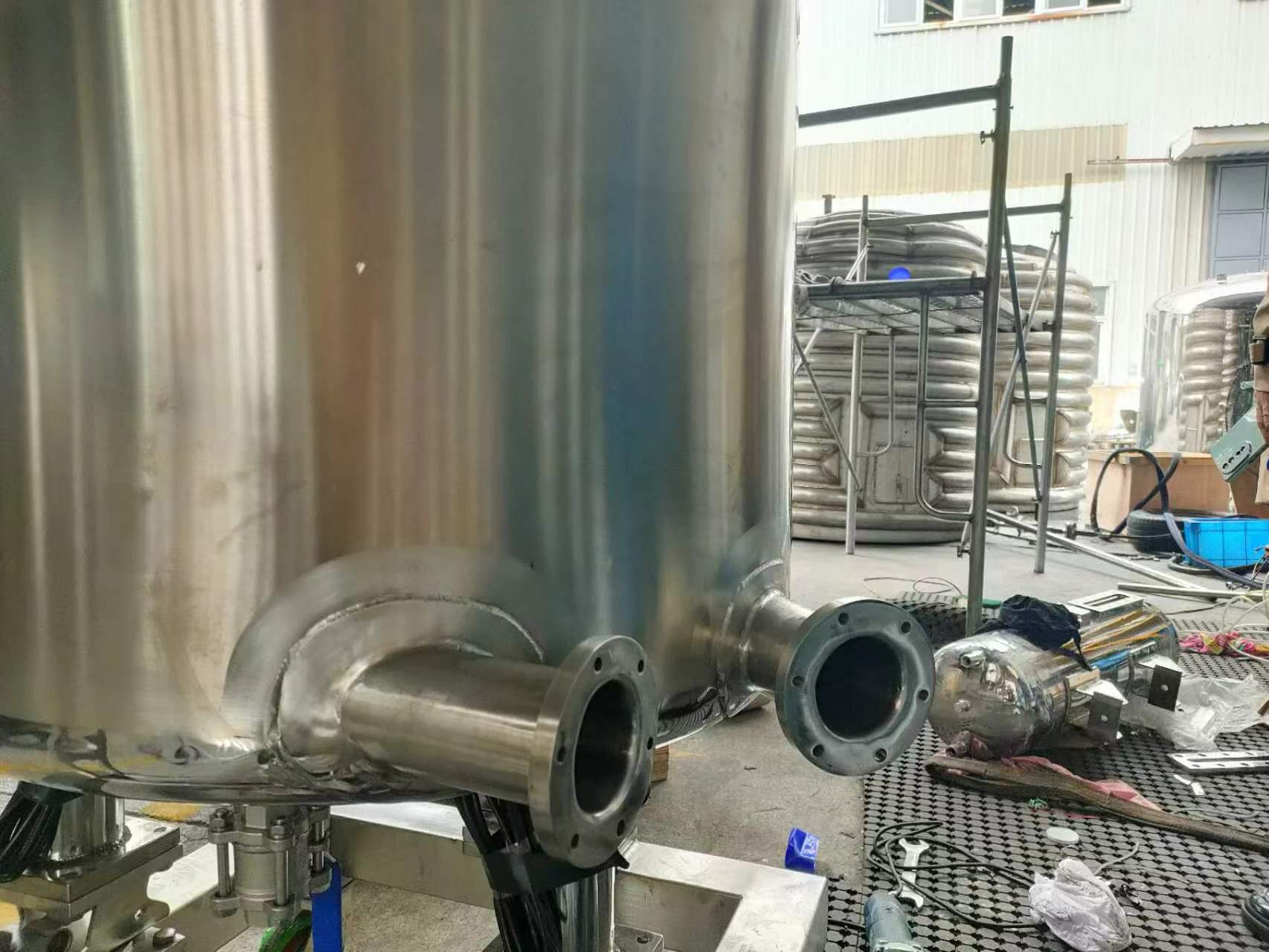 Stainless Steel Electric heating mixing tank