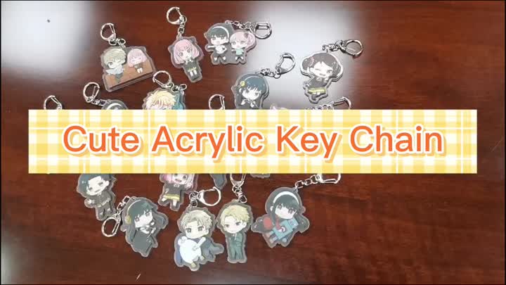 Cute Acrylic Key Chain