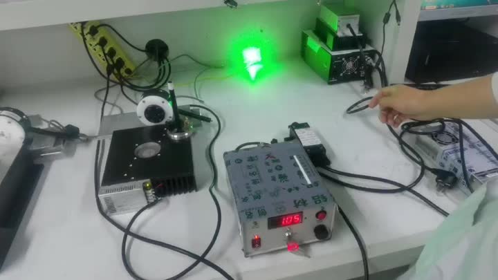 lasertestning