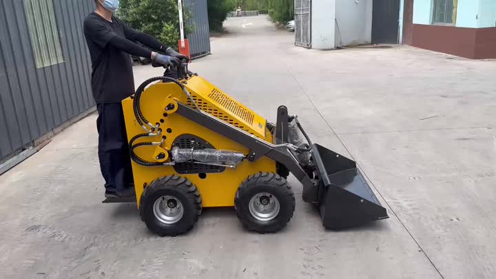 Neue Style -Reifen Skid Steer Mini Loader