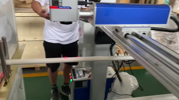 movable laser head printer for Dual PVC pipe