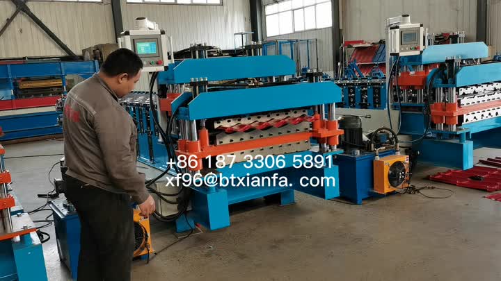 Step Tile Forming Machine for Turkmenistan