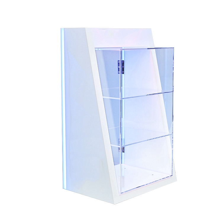 Elektronisk cigarettdisplay Stand med LED