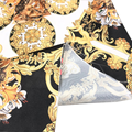 Hot venda de 100 tecidos de poliéster Fabric floral de cetim elasticdigital Tecidos de cetim de seda para tecido1