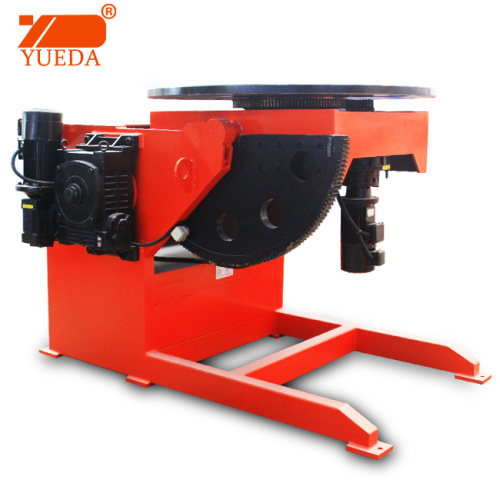 Menguji video Yueda 2T Welding Positioner untuk klien Brasil