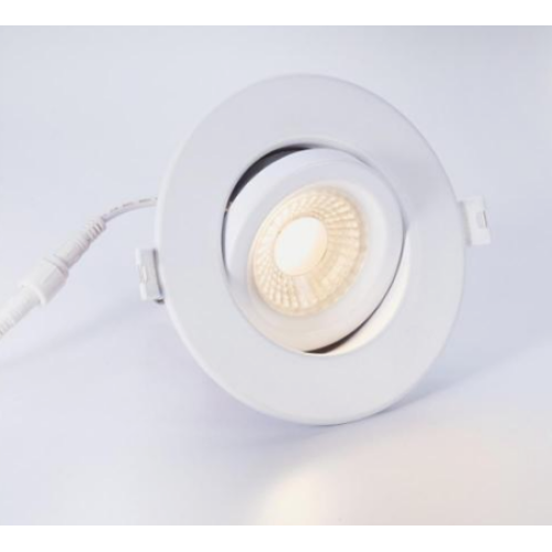Soluciones de iluminación innovadora: introducción de luces empotradas LED de gimbal de globo ocular ajustable 3CCT