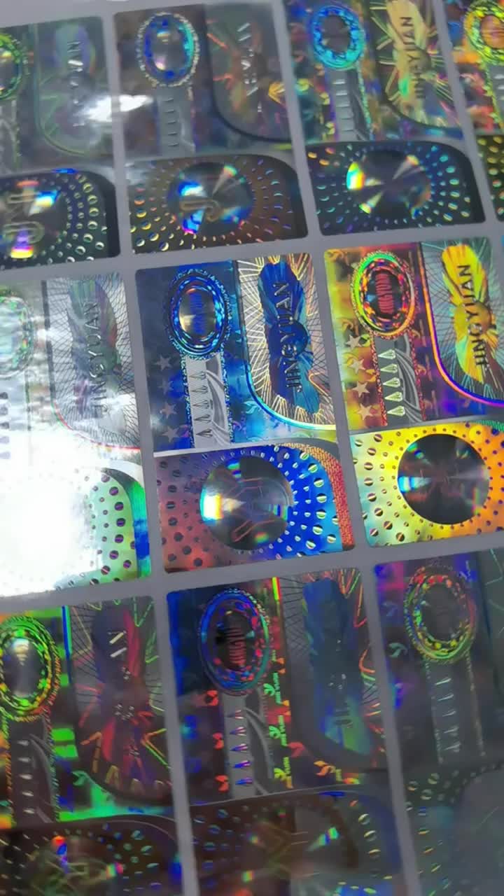 hologram sticker 50