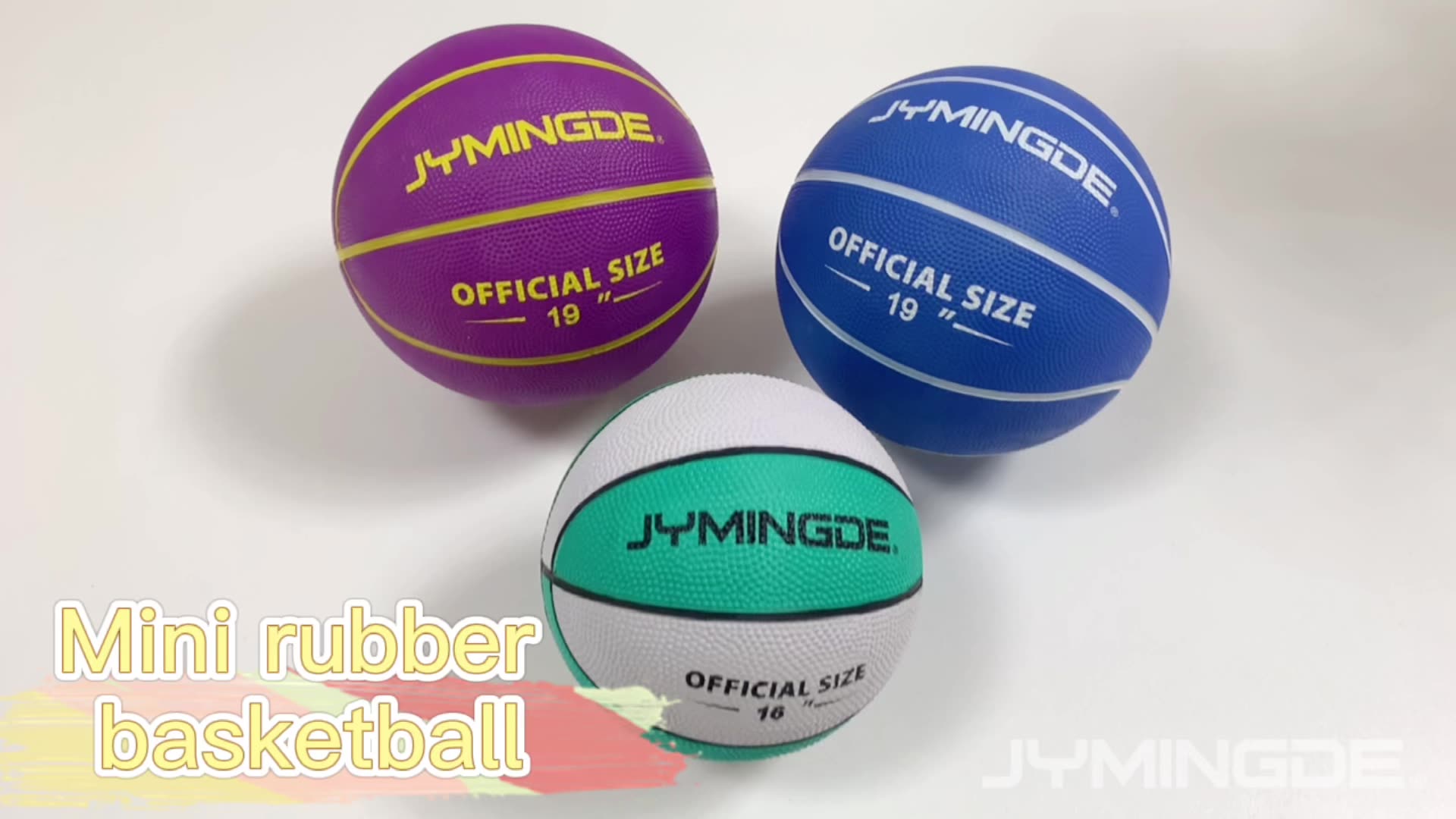 Manufacture passed CE/Sedex/BSCI wholesale custom logo mini basketball basket balls1