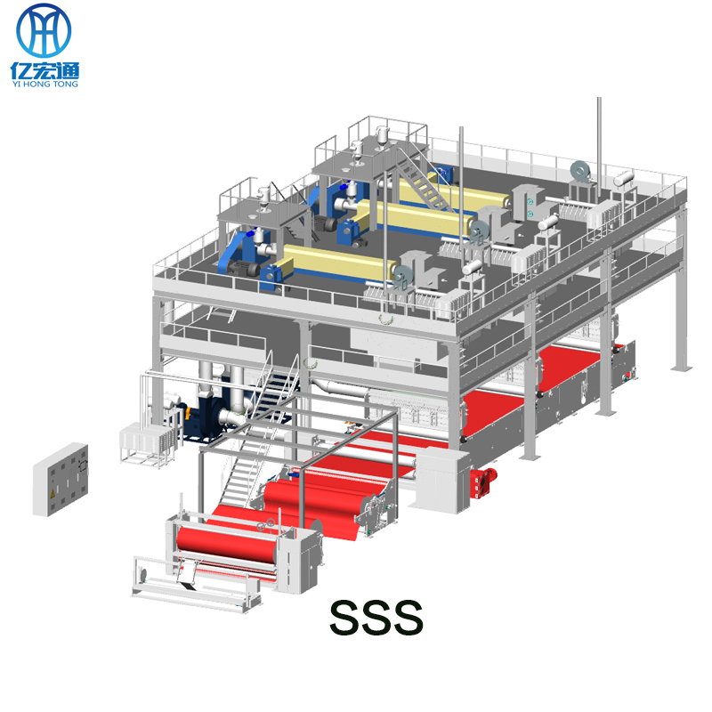 PP Spunbond Non Woven Fabric line PP Spunbond Non Woven Fabric line