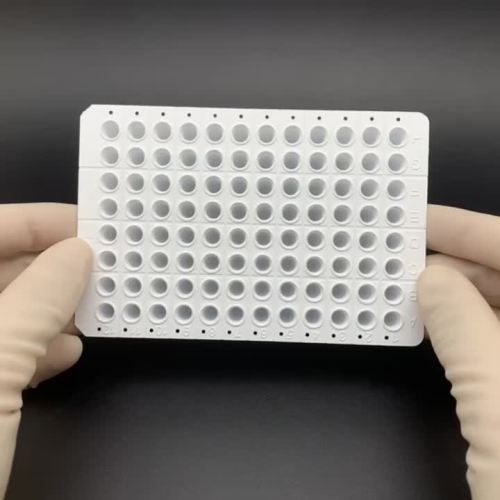 0.1ml 96-Well PCR plate  Without Skirt  white