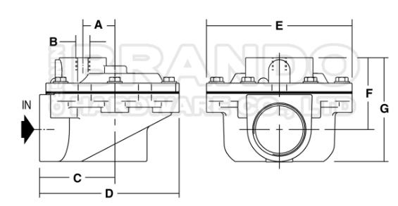 3/4 '' G353A041 Valvola a getto di impulso a remoto Tipo ASCO per collettore di polvere 0