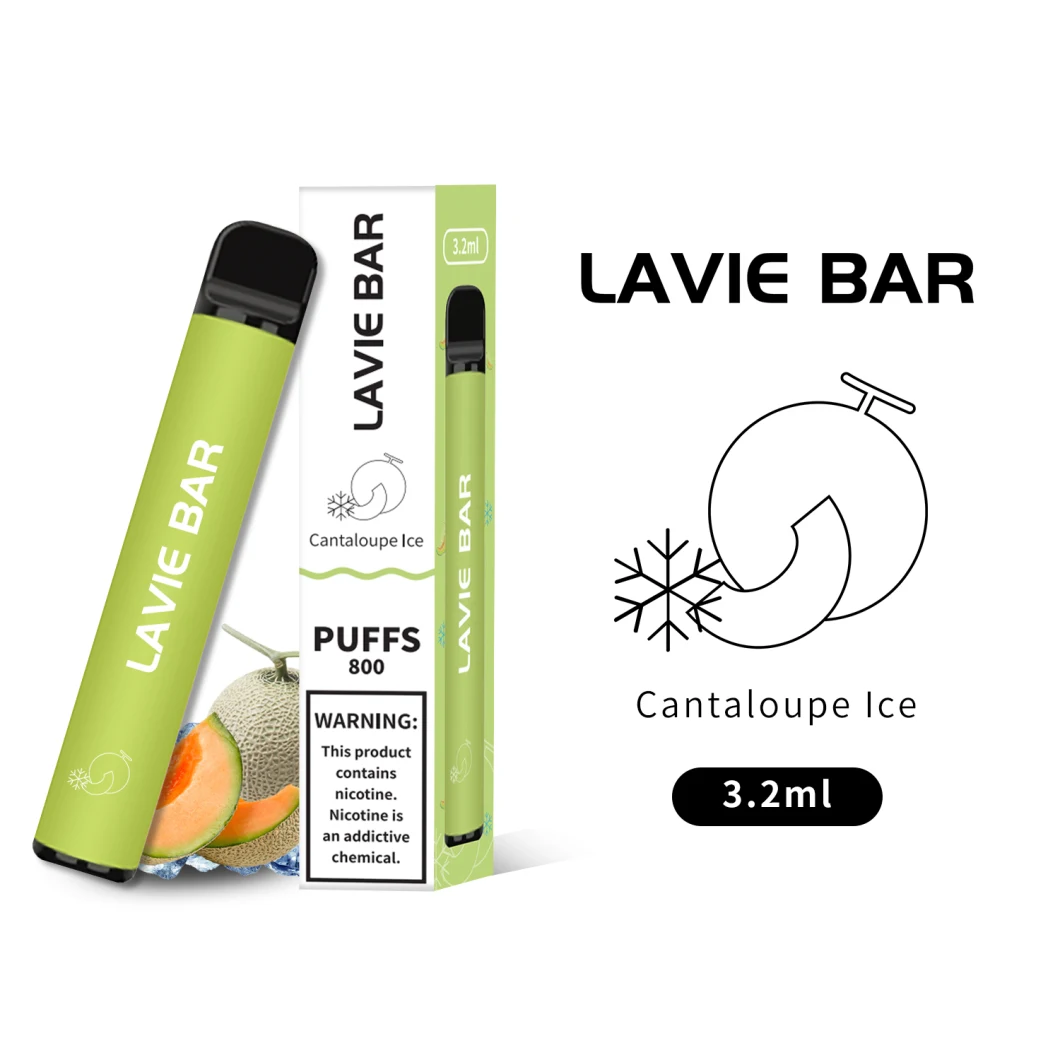 800 Puffs Disposable Vape Penna med fruktsmaker