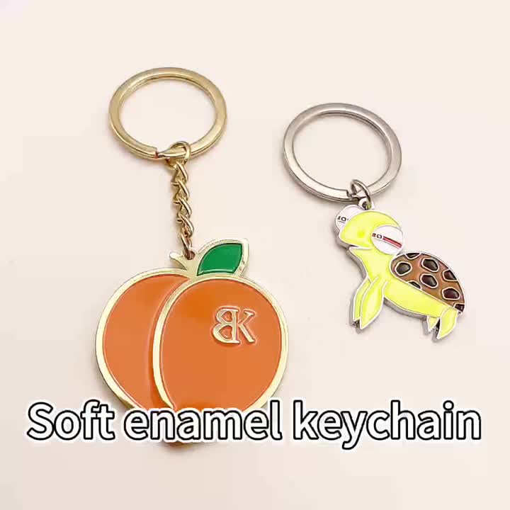 Keychain enamel lembut