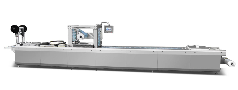 Stretch Film Thermoforming Vacuum Packaging Machine