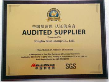 AUDITED SUPPLIER