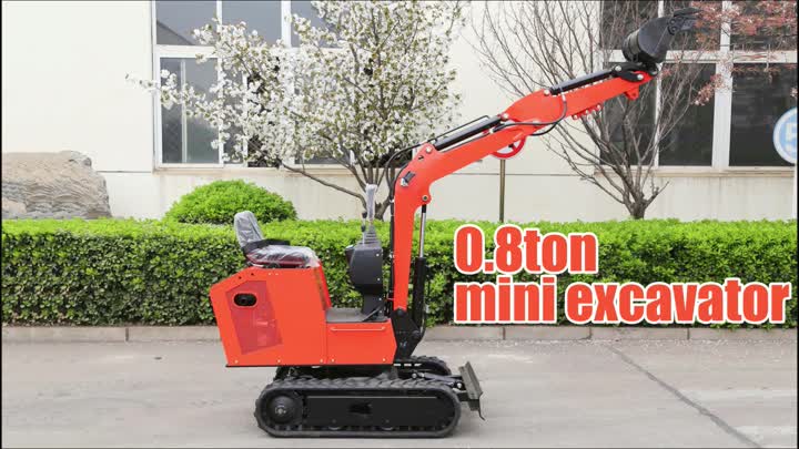 0.8ton mini excavator