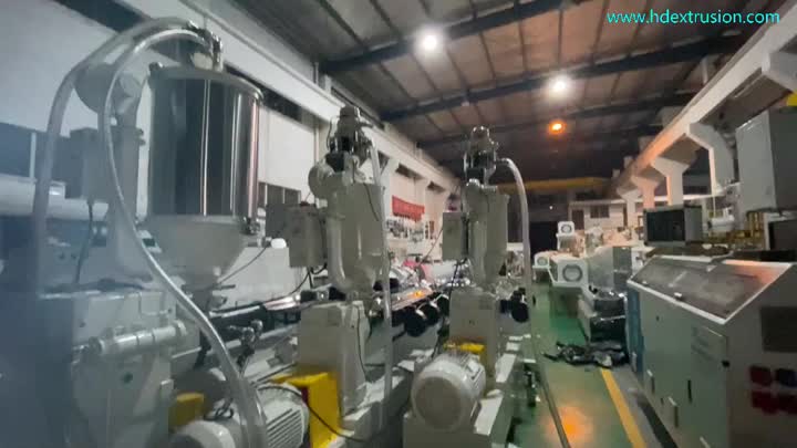 90-200 PE 3 Layer 3 colors production line 