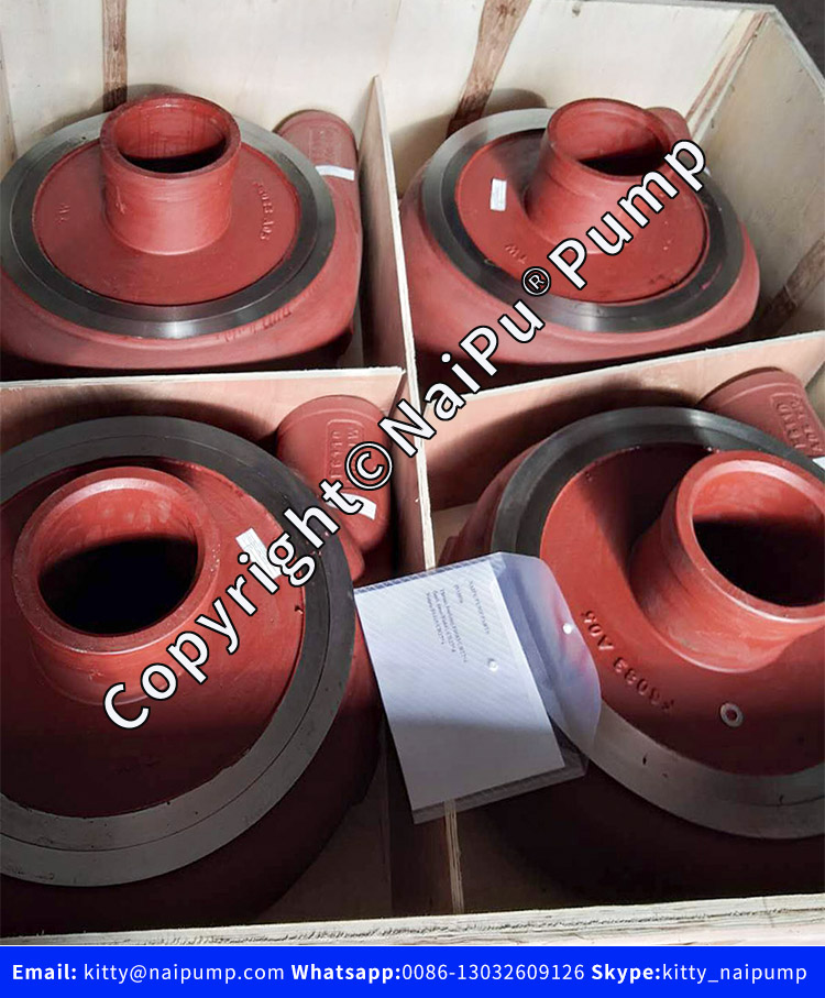 8/6 E-NA Centrifugal Horizontal Slurry Pump and Spare parts for Sales