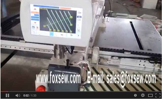 Large Sewing Area Programmable Pattern Sewing Machine