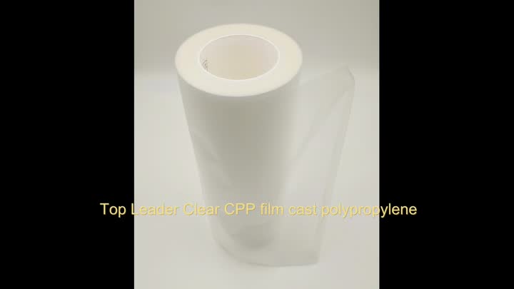 Top Leader Clear CPP Film Cast Polypropileno