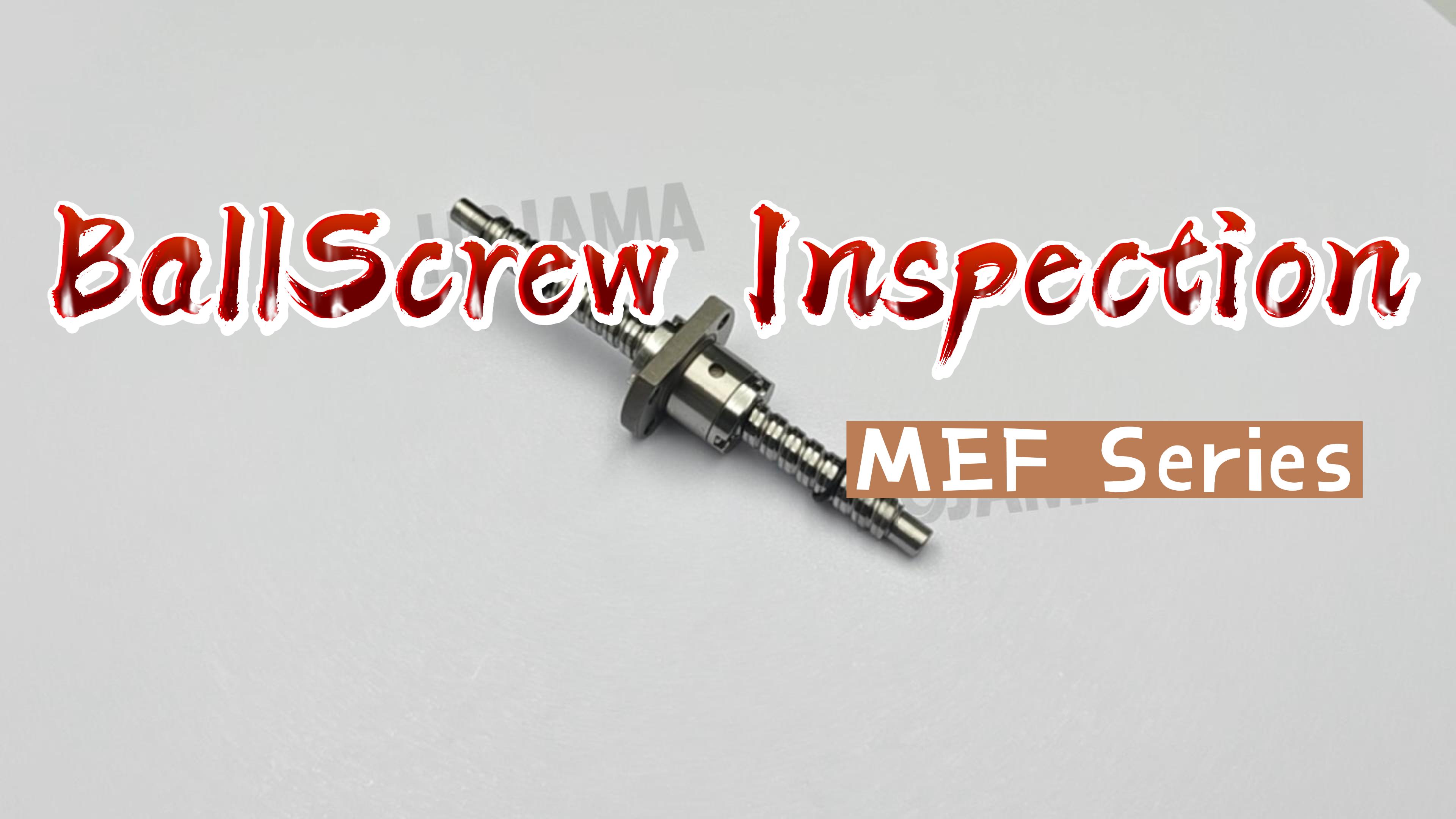 Ball screws and nut