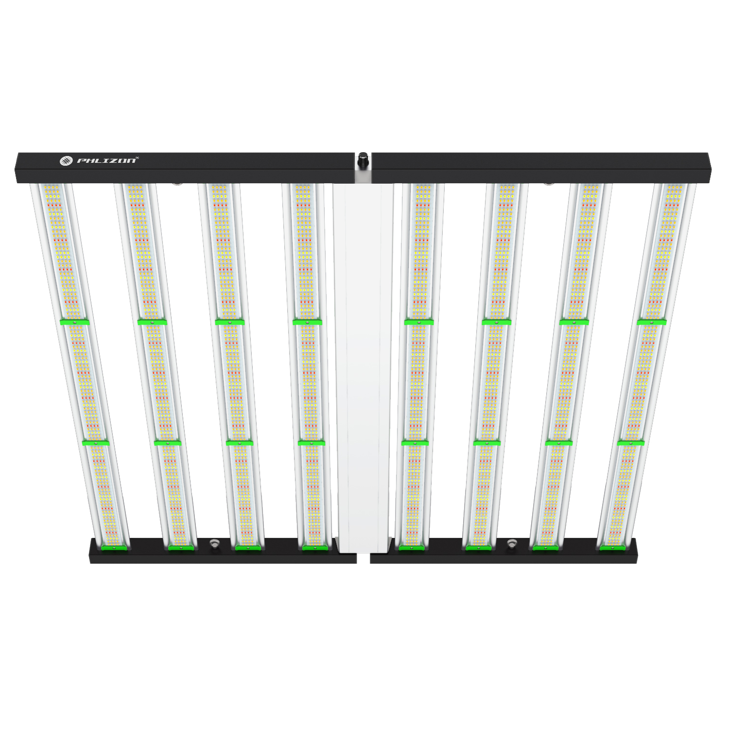 Phlizon 640w Foldable 8 Bars Samsung Full Spectrum Folding Led Grow Light for Indoor Hydroponics Bar Strip Plant Growth Lamp