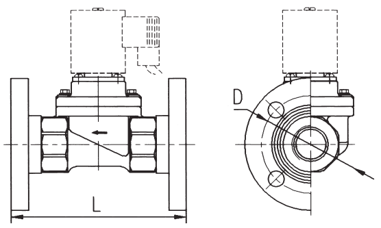 UPVC CPVC PVCプラスチックソレノイドバルブ1/2 '' 3/4 '' 1 '' 1 1/4 '' 1 1/2 '' 2 ''