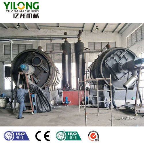 Discharging Process-Tyre Pyrolysis Equipment