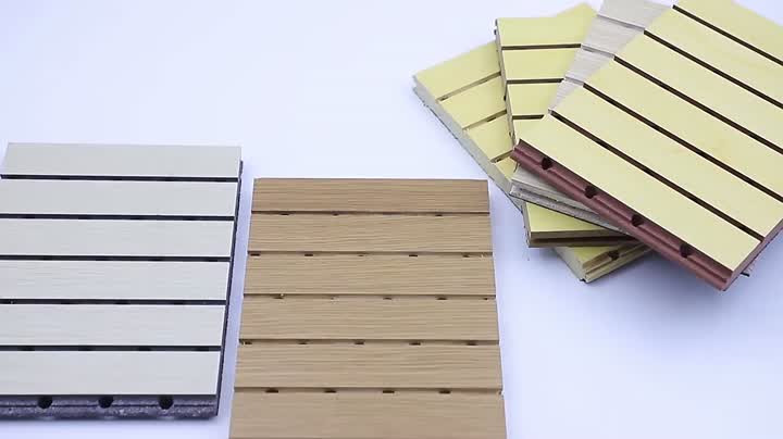 acoustic wood panel