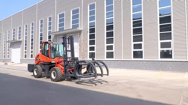 Carrello elevatore fuoristrada meccanico numan